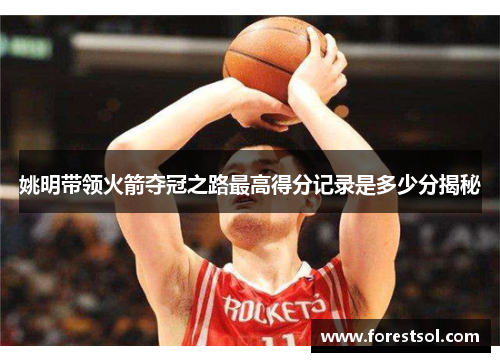 姚明带领火箭夺冠之路最高得分记录是多少分揭秘