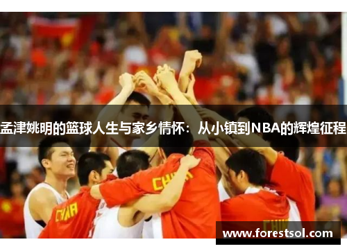 孟津姚明的篮球人生与家乡情怀：从小镇到NBA的辉煌征程